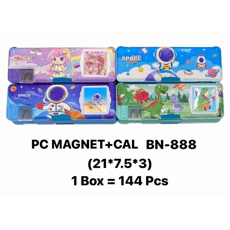 

Berkualitas Kotak Pensil Magnet Kalkulator / Tempat Pensil / Pencil Case Fc-6809-1 Diskon