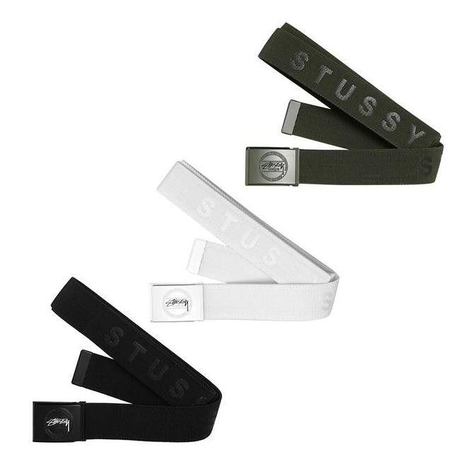 Stussy Design Buckle Webbed Belt