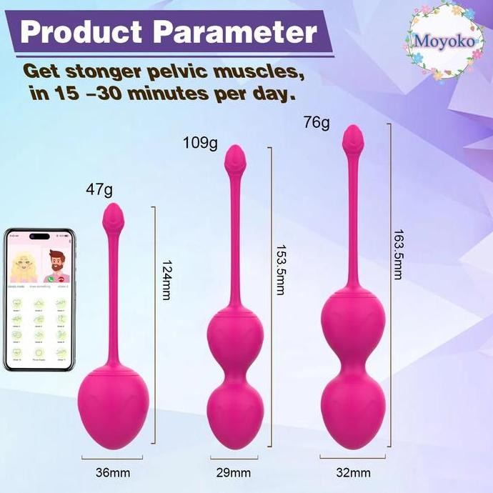 [FATORE] KEGEL BALL BOLA KEGEL BALL EXERCISE PEMULIHAN OTOT DASAR PANGGUL BALL