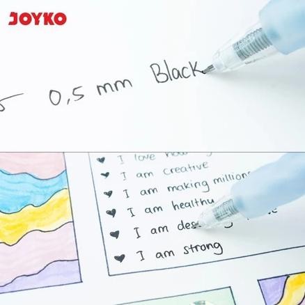 

Berkualitas 1Pcs Gel Pen Pulpen Pena Joyko Gp-412 Love Yourself Gel 0.5 Mm Diskon