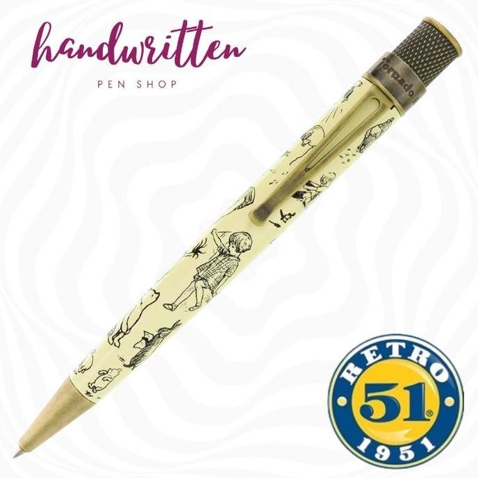 

Winnie The Pooh X Retro 51 Decorations Rollerball Ballpoint Pen/Pulpen Co