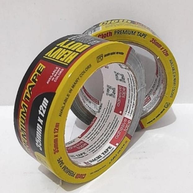 

Diskon Cloth Tape Nachi 35Mm 12M Plakban Kain Lakban Hitam Isolasi Jilid Diskon