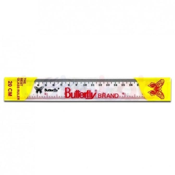 

Diskon Penggaris Butterfly 20Cm 30Cm Linko 30 Cm / Penggaris Plastik / Ruler Diskon