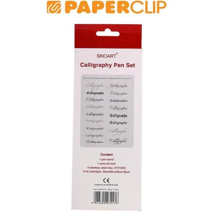

New Product - Calligraphy Pen Set Sinoart Sft0217 Kiarastoreku