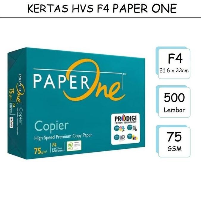 

New Product - Kertas Hvs A4 , F4 75Gsm / Kertas Paperone / Kertas Fotocopy Paperlite Kiarastoreku