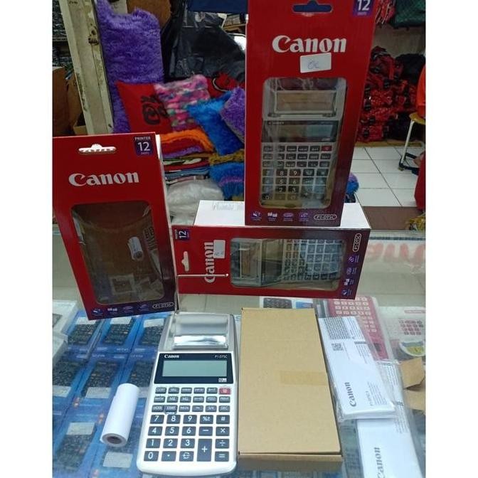 

New Product - Canon Printing Calculator P1-Dtsc - Kalkulator Kasir Printer Struk P1 Kiarastoreku