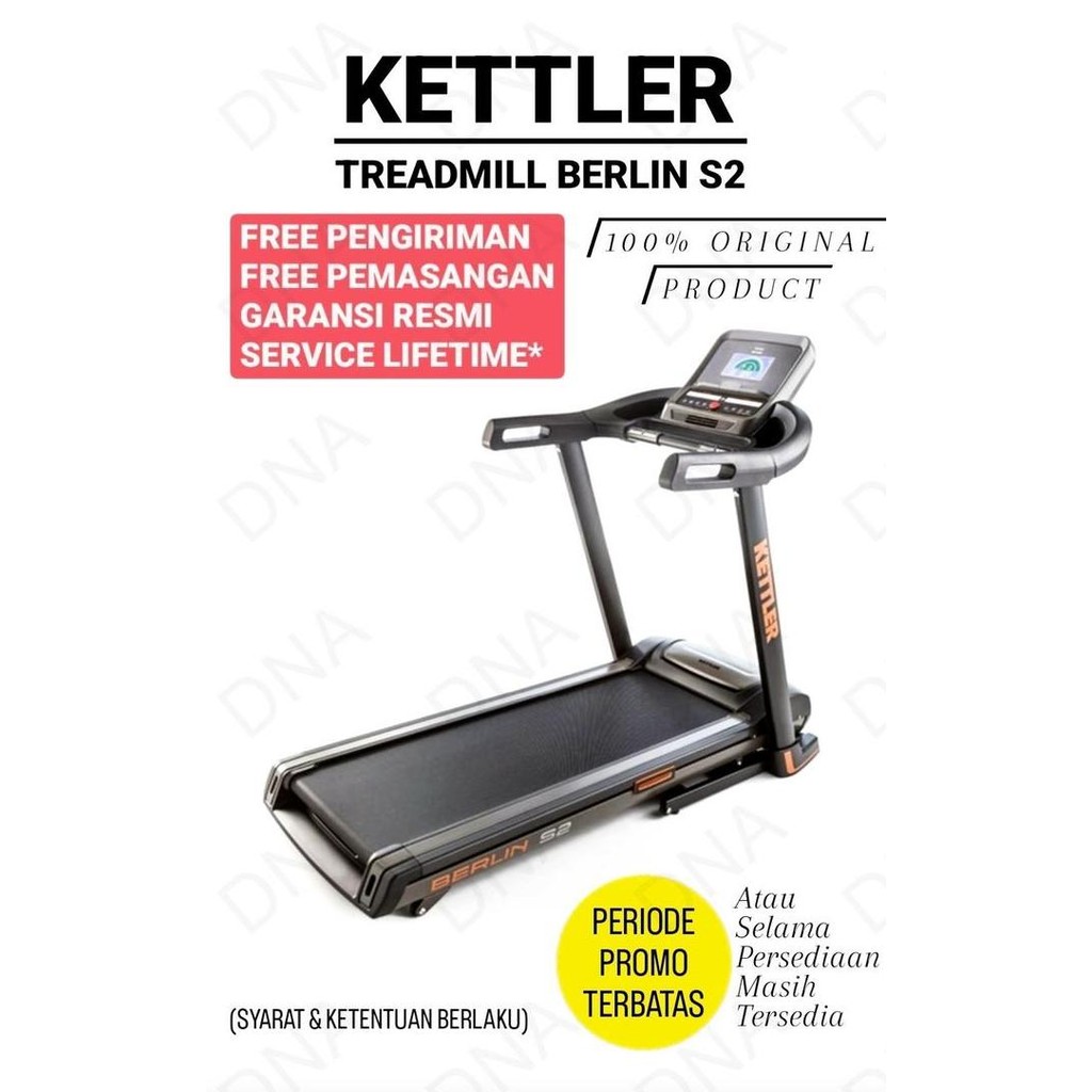 [FATORE] TREADMILL ELEKTRIK KETTLER BERLIN S2 - ORIGINAL