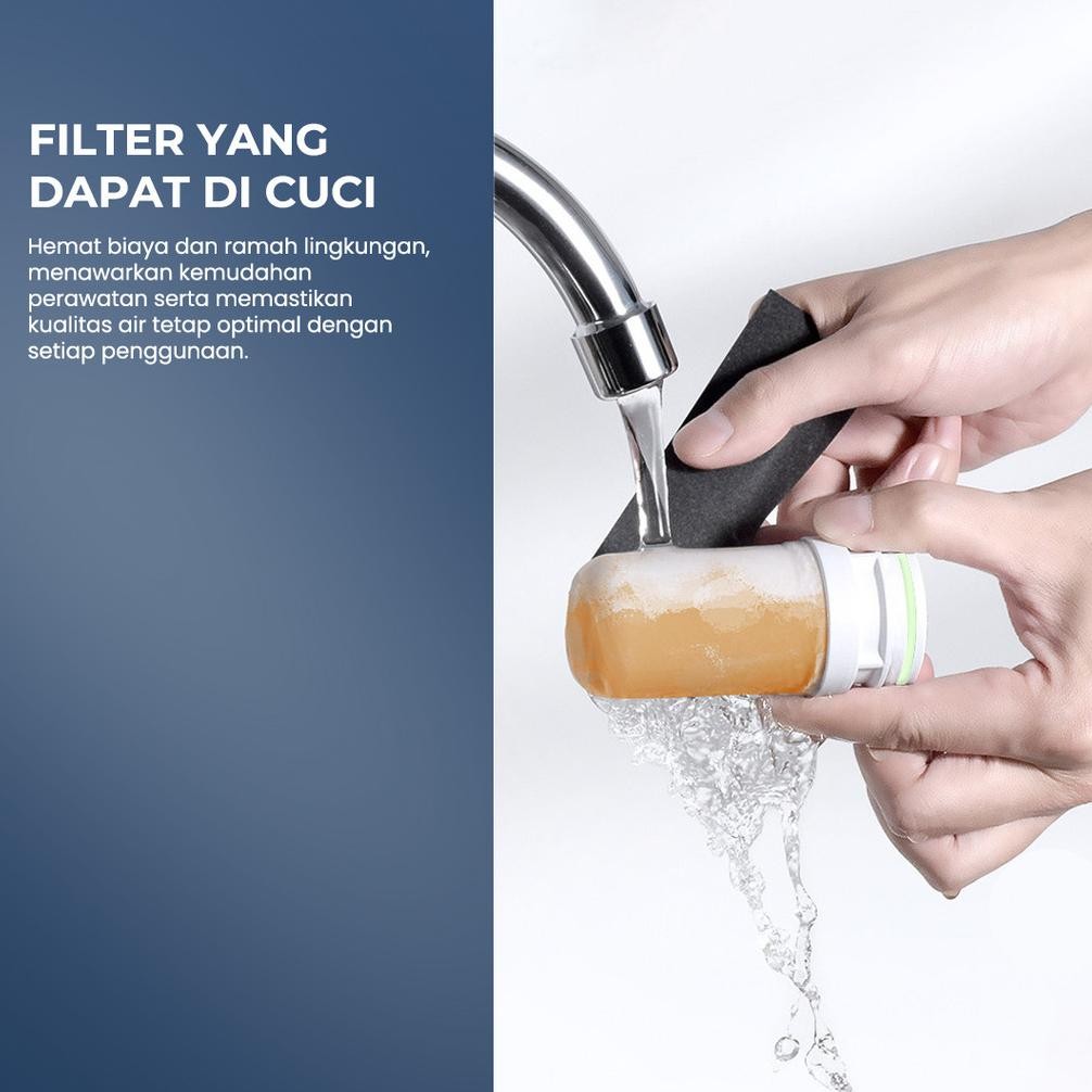 KONKA - Filter Air Kran Sumur KM-LT01 Penjernih Air Sumur Bor Keruh Bodi Transparan