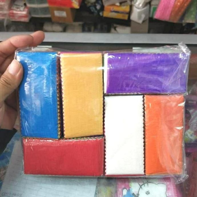 

Kertas Crape Warna-Warni ( 10 Warna )