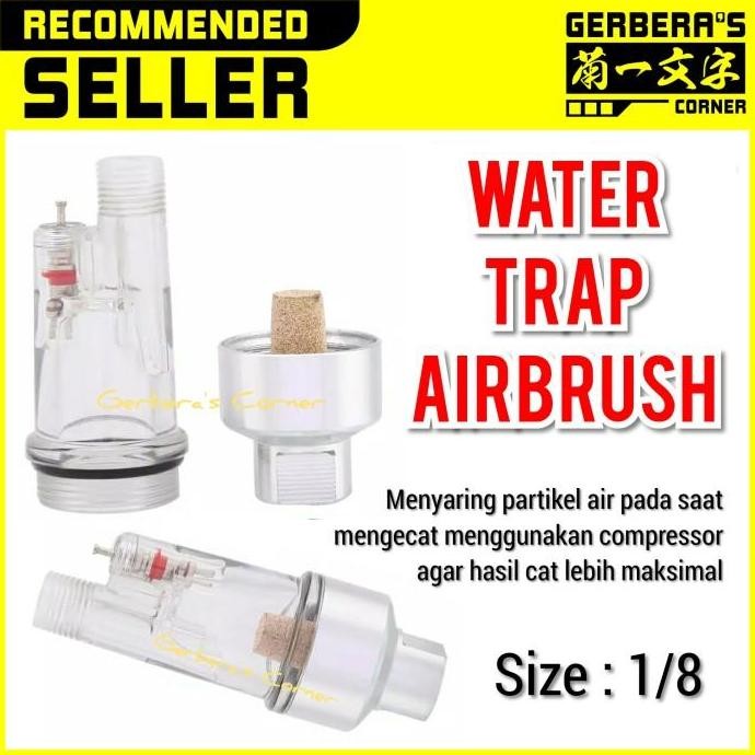 

New Product - Water Trap Airbrush Water Trapper Air Brush Pen Brush Mini Compressor Kiarastoreku