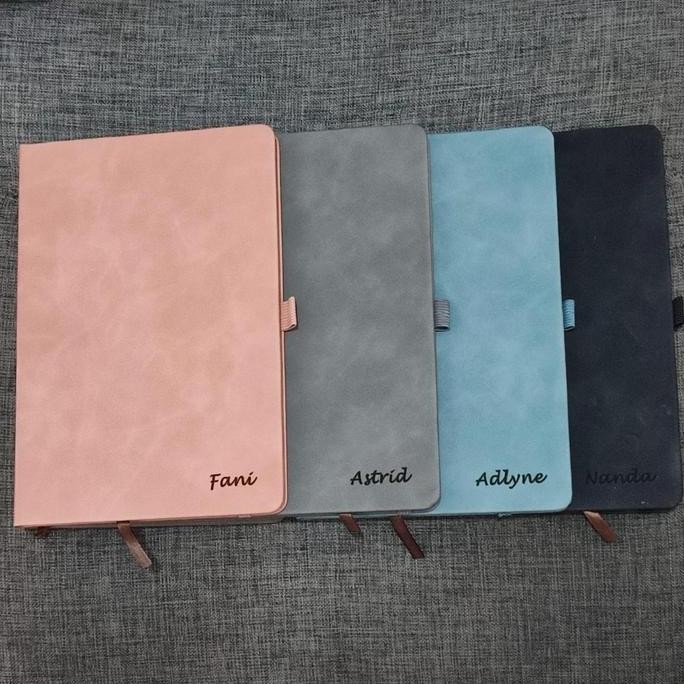 

New Product - [Khusus Grosir] Pocket Notebook Custom Nama Logo/ Notepad Strap Tali Kiarastoreku