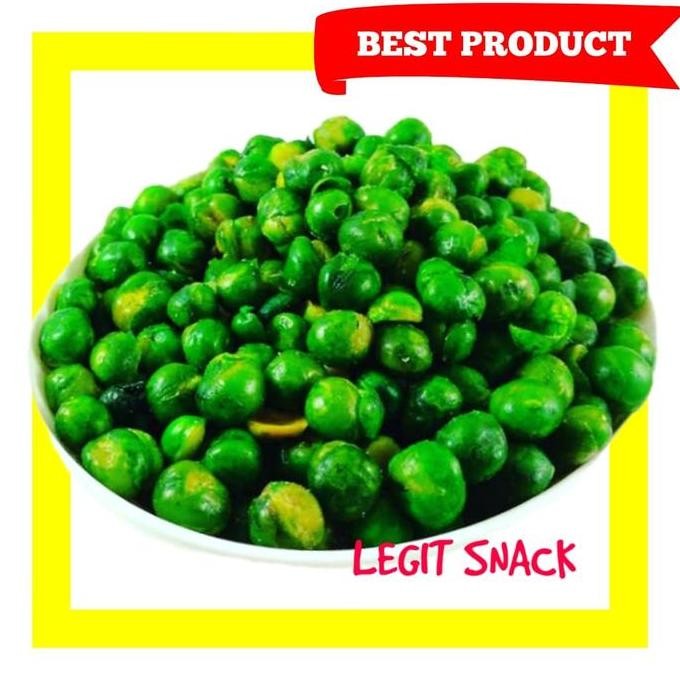 

500Gr Kacang Polong Hijau Polos / Polong Polos Ijo (Snack Kiloan)