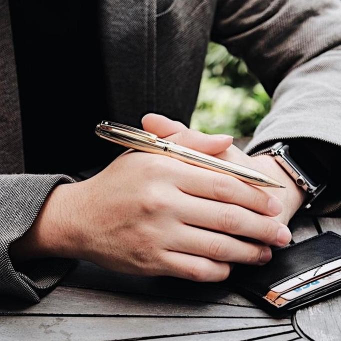 

Sheaffer Prelude -Fluted 22K Gold Plate Featuring 22K Gold Ballpoint Co