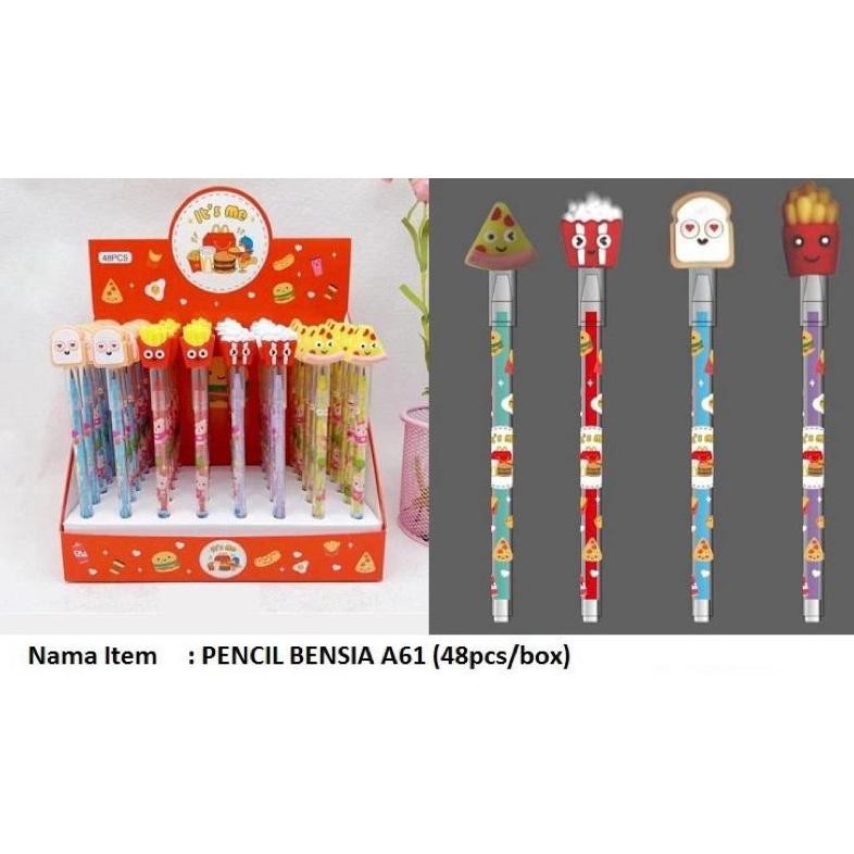 

Berkualitas Pensil/Pensil Bensia/Pensil Sambung Susun/Pensil Karakter/Pensil Lucu Diskon