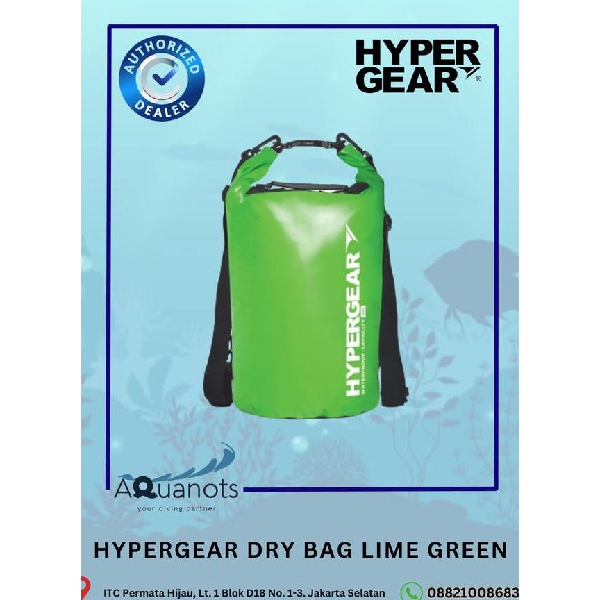 Hypergear Dry Bag 20L Tas Anti Air For Snorkeling Jetski Selam
