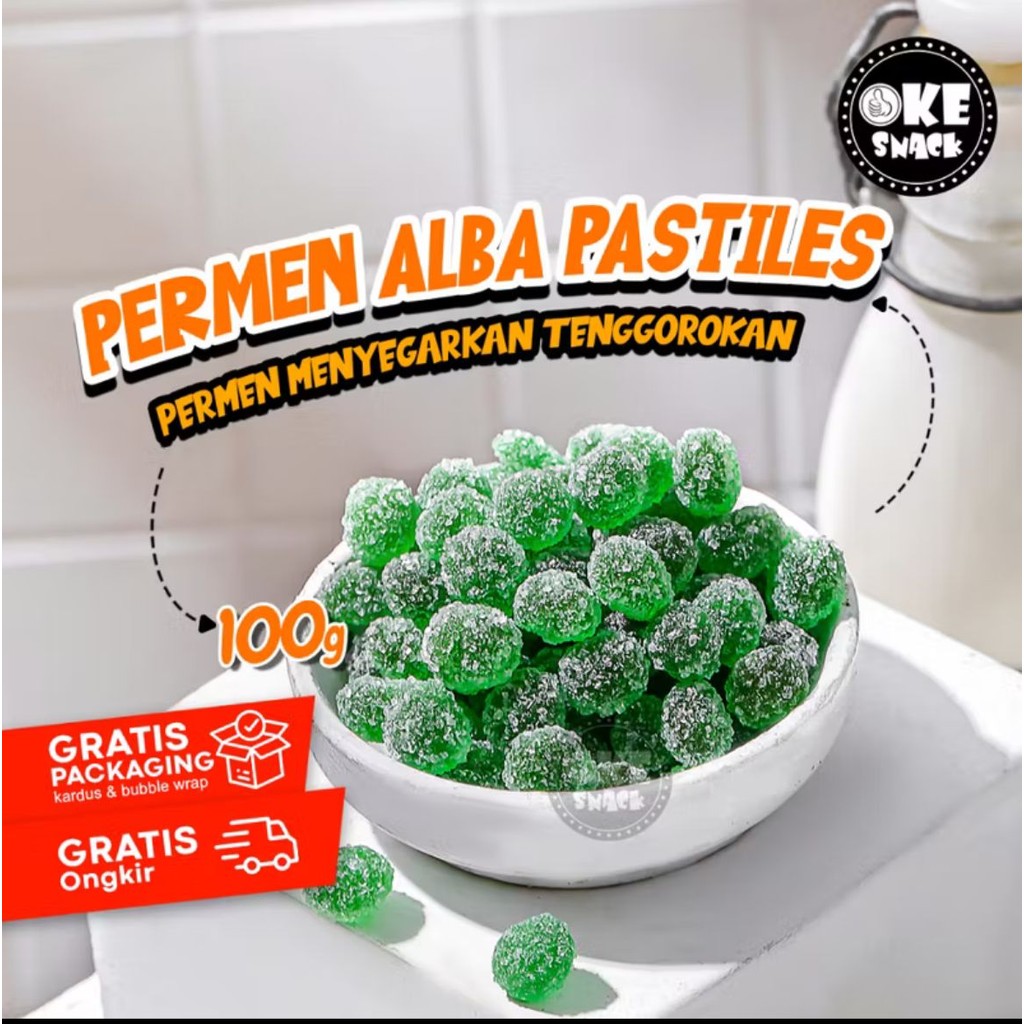 

Permen Alba Pastiles - 100g