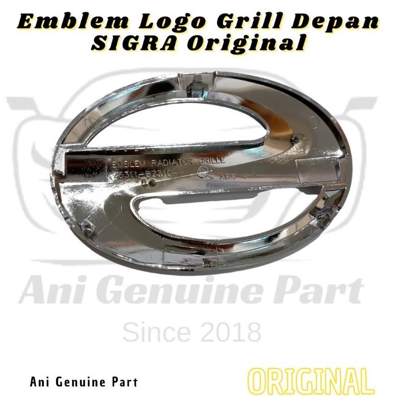 Emblem Logo Grill Depan Sigra Original