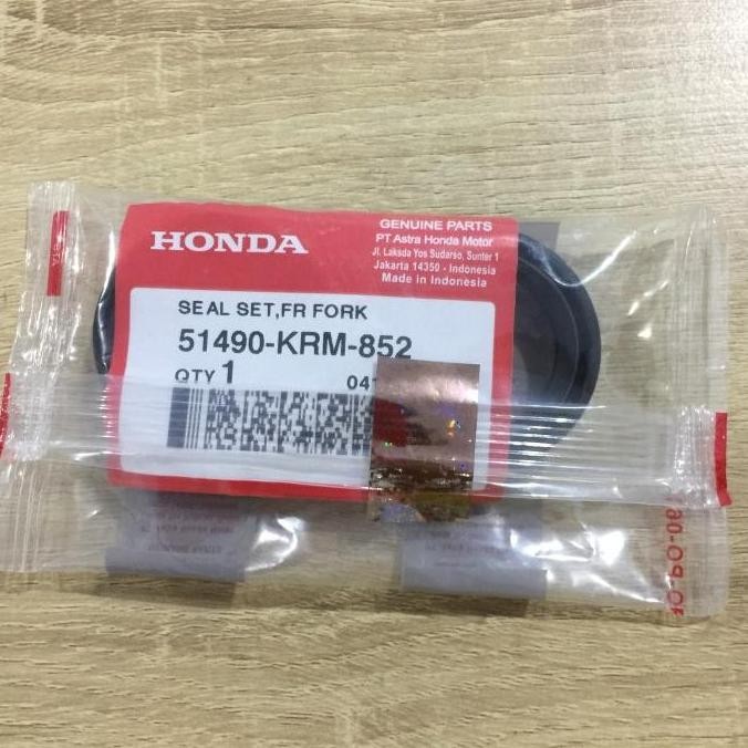 Seal Shock Set (Plus Tutup) Adv Pcx Cb150R Cbr150R Ori Ahm 51490Krm852