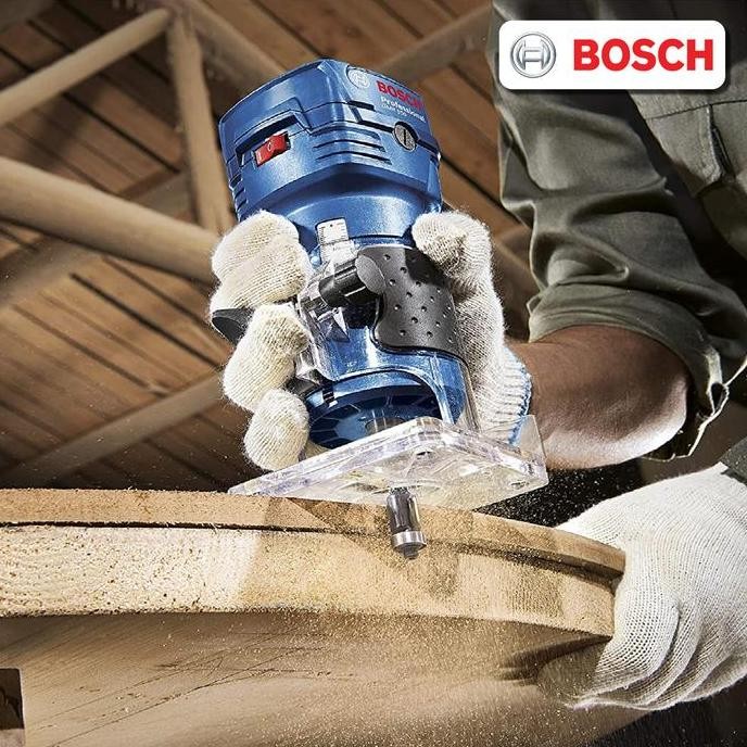 GKF 550 BOSCH Router 1/4" / Router Genggam BOSCH GKF550 Mesin Router