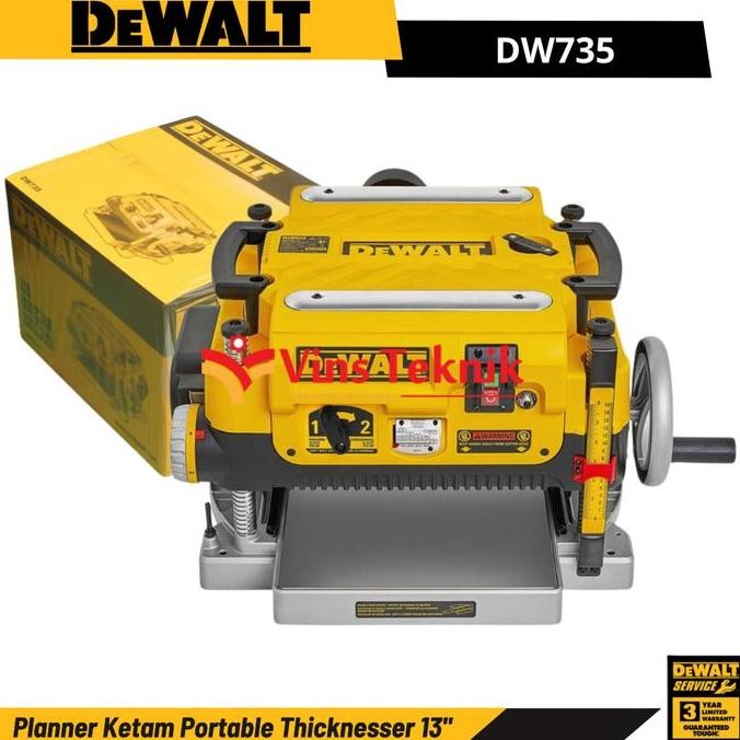 Mesin serut planner ketam portable Thicknesser 13" DW735 Dewalt DW 735
