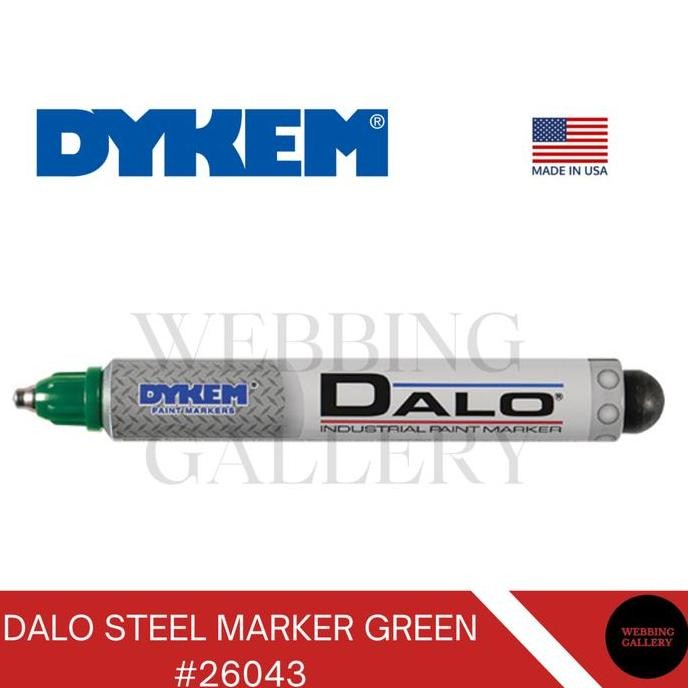 

Dalo Steel Marker Green / Spidol Dalo Hijau Co