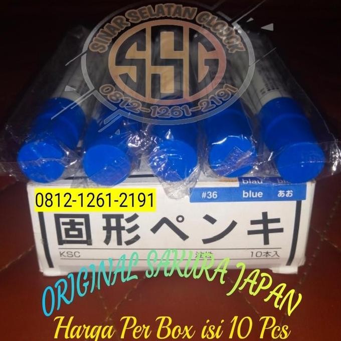 

Sakura Steel Solid Marker Blue / Biru Co