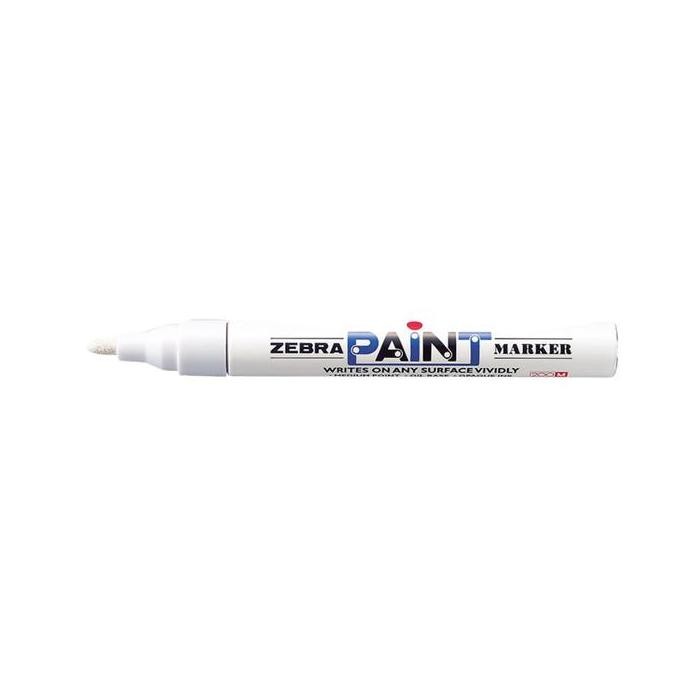 

Spidol Tinta Permanen Zebra Paint Marker Medium Point, 6 Varian Warna - Pak Co