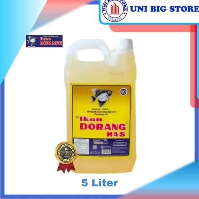 

Sale Minyak Goreng Ikan Dorang Mas 5 Liter