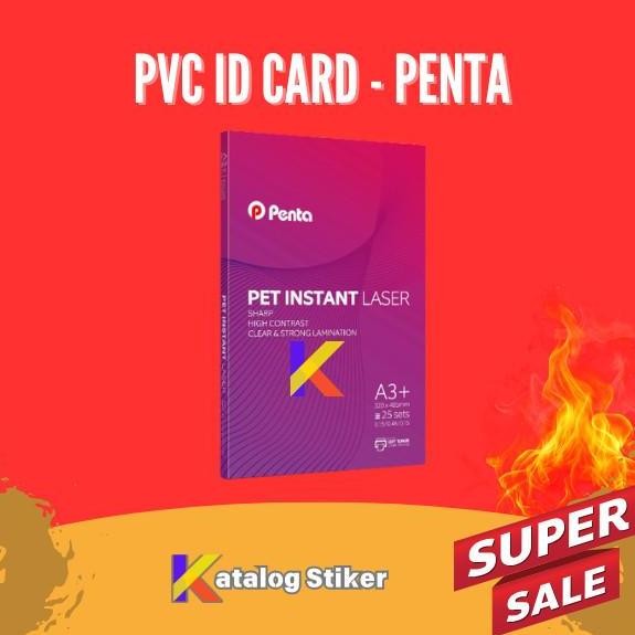 

Pvc Id Card Laser A3+ Pet Instant - Penta Co