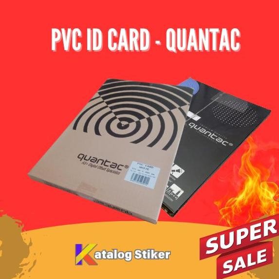 

Bahan Id Card Pvc Laser Quantac | Member Card | Name Tag Co