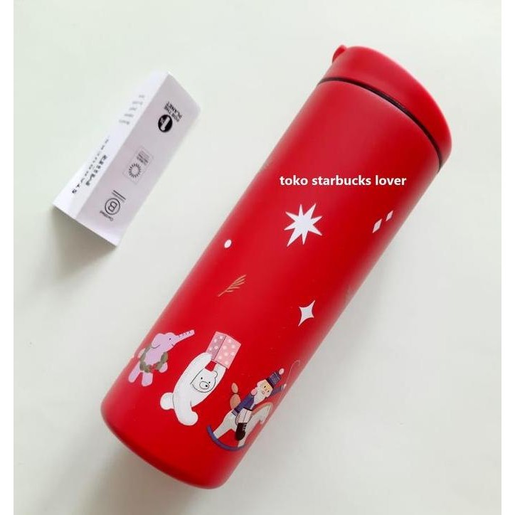 Starbucks Tumbler Miir Stainless Steel Grande Red Christmas Co