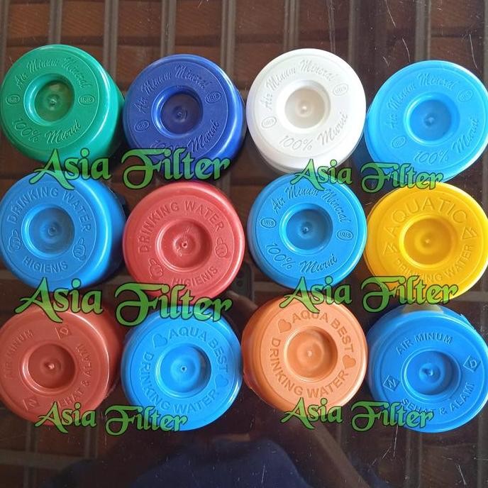 Tutup Galon Knop Isi Ulang Warna Biru 1000 Pcs / Tutup Galon Depot Isi Ulang / Tutup Galon Warna Co