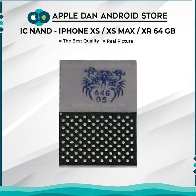 Ic Nand Flash Iphone Xs / Xs Max / Xr / 64 / 128 / 256 / 512 Gb Orig Co