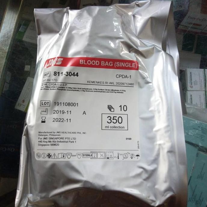 Blood Bag Jms 350Ml Co