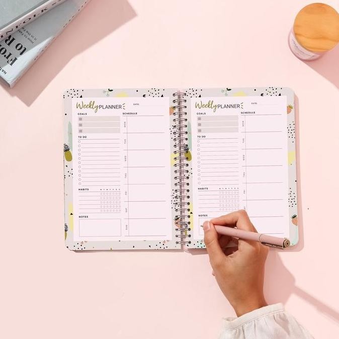 

Bukuqu Notebook Spiral A5 - Sm014 Weekly Planner Co