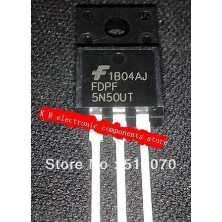 Diskon FQPF5N50 FDPF5N50 FQPF FdPF 5N50 500V 5A N-Ch MOSFET TO-220F jwel33 Buru Order