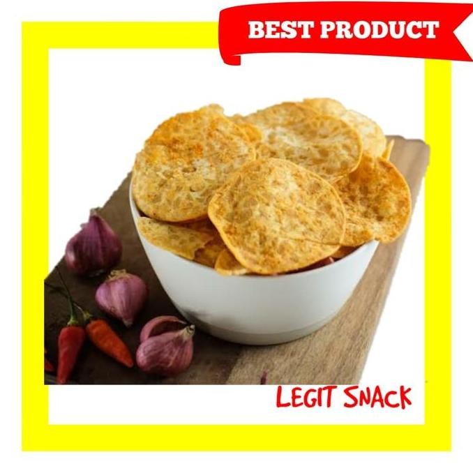 

Kripik Tempe Oven / Keripik Tempe Panggang / Tempeh Magelang 250 Gram