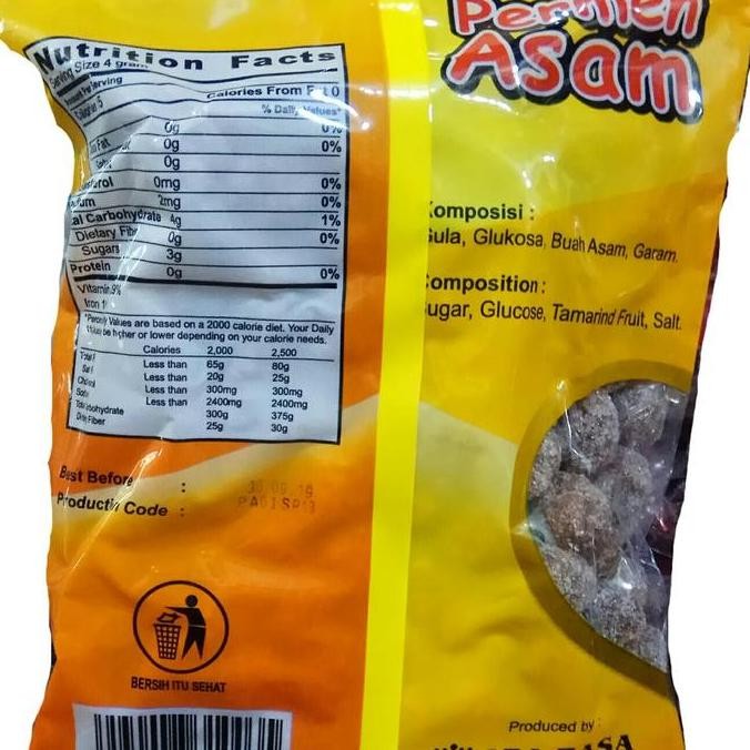 

Permen Asam Jawa Asem Bulat 1 Kg