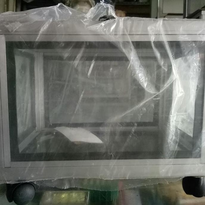 kotak amal aluminium mini roda GM