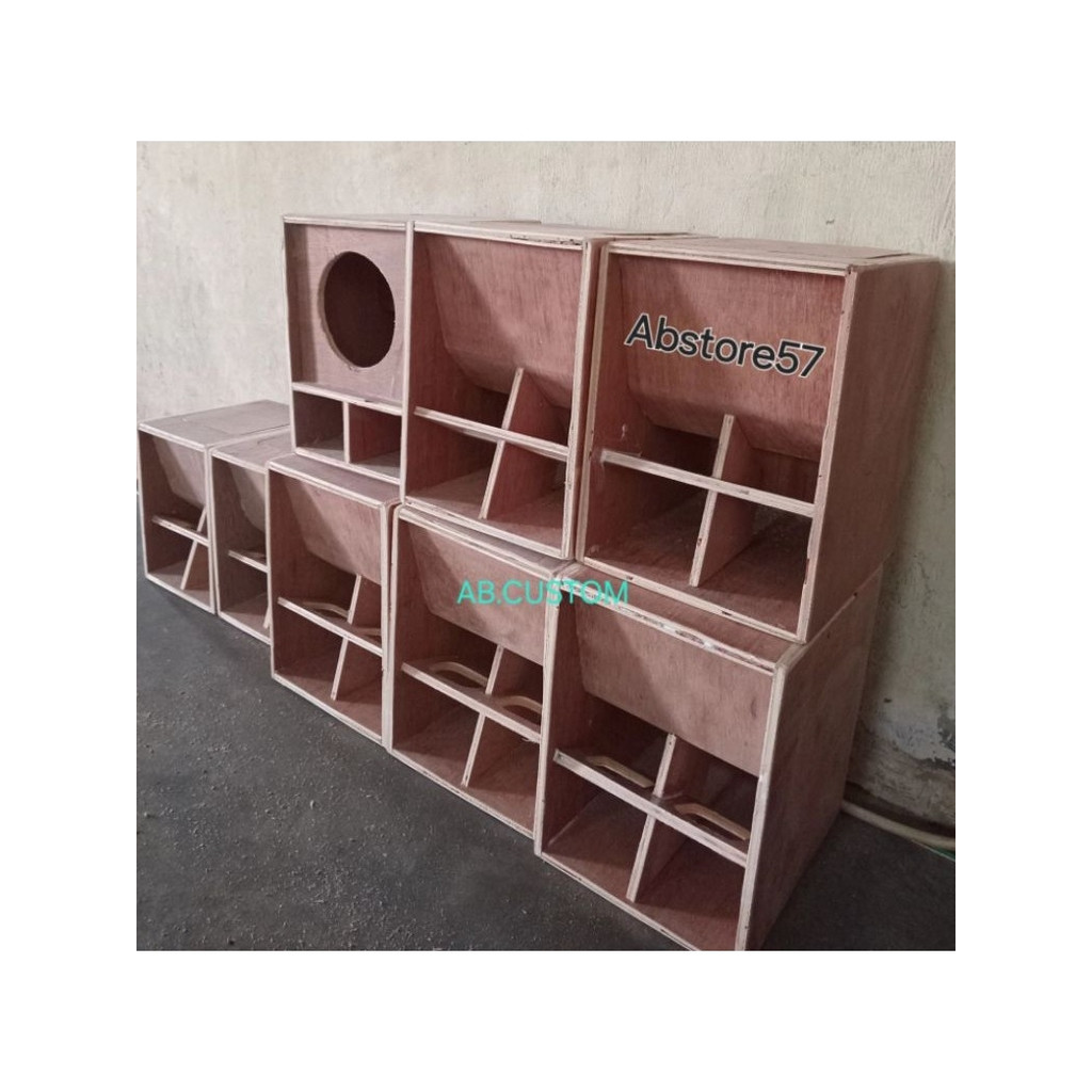 MINIATUR BOX SOUND TURBO 4 & 5 INCH SINGGEL 9mm