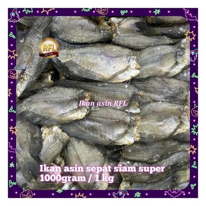

Ikan Asin Sepat Siam Super 1000Gram / 1 Kg