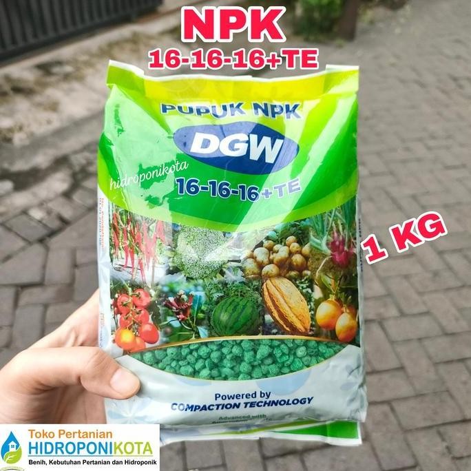 Dgw - Pupuk Npk 16 16 16+Te Kemasan 1 Kg - Pupuk Daun
