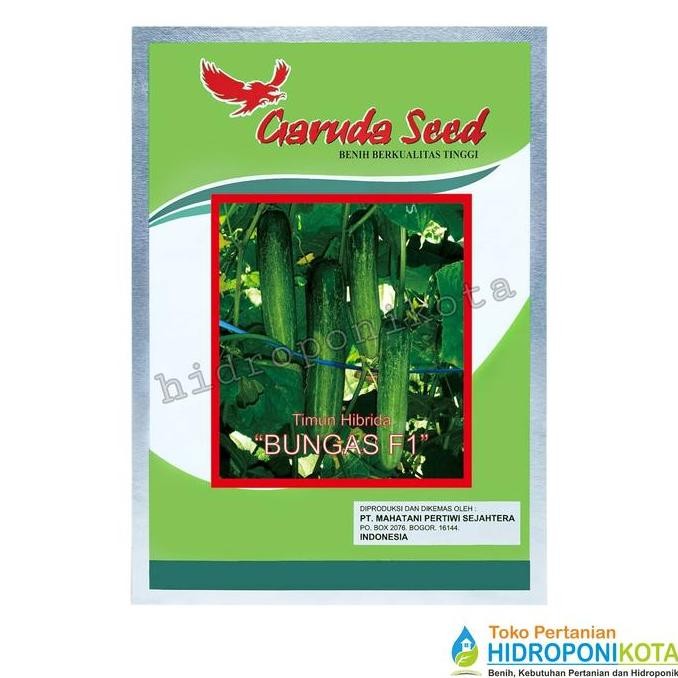 Gs - Benih Timun Bungas Isi 10 Gram - Bibit Timun - Garuda Seed