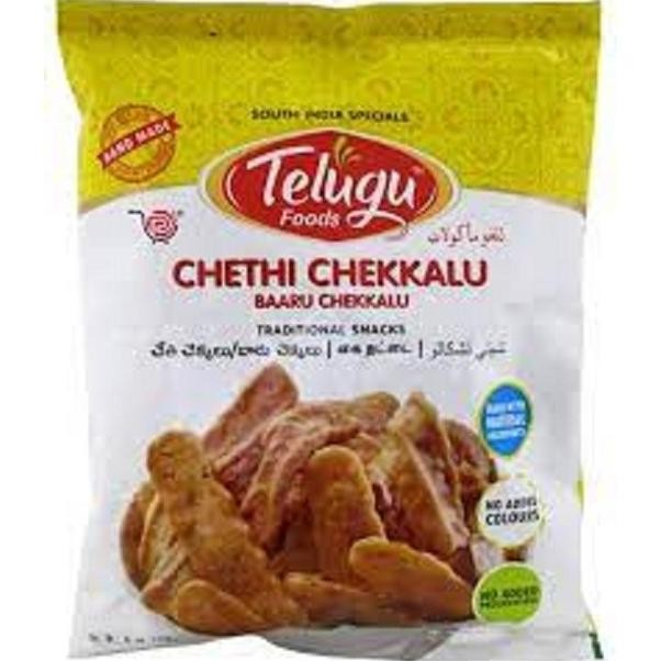

paling diminati] TELUGU FOODS CHETHI CHEKKALU 170 GM