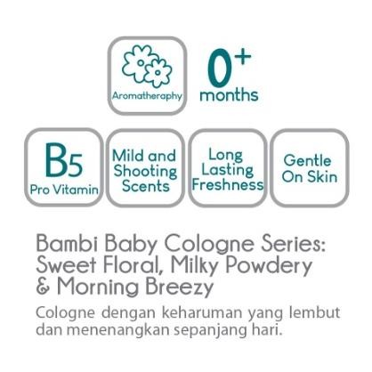 wd-54 Ex45 Bambi Baby Care Cologne / Compact Powder / Hair Lotion / Anti Mosquito / Face Cream / Dia