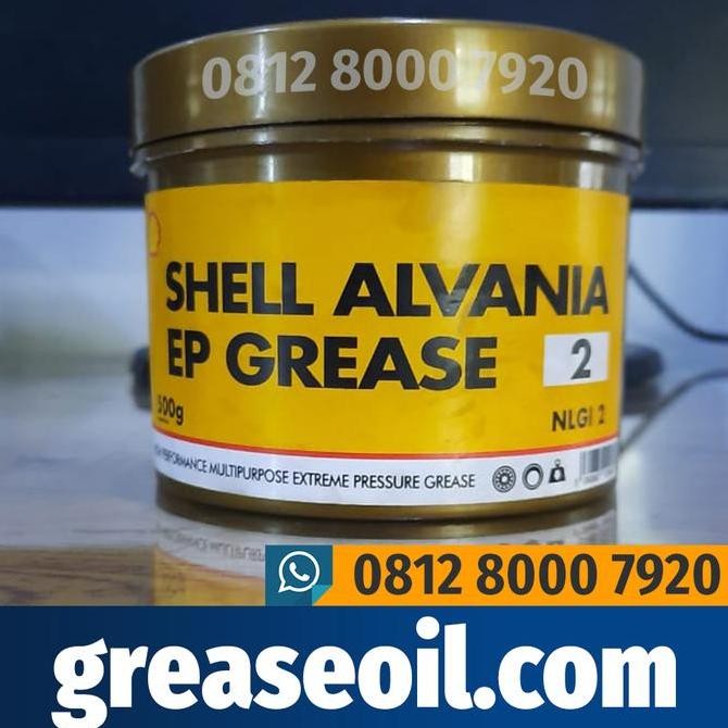 Gemuk Shell Alvania Ep 2 Grease Lithium Ep Multi Purpose Can 500 Gr Ready