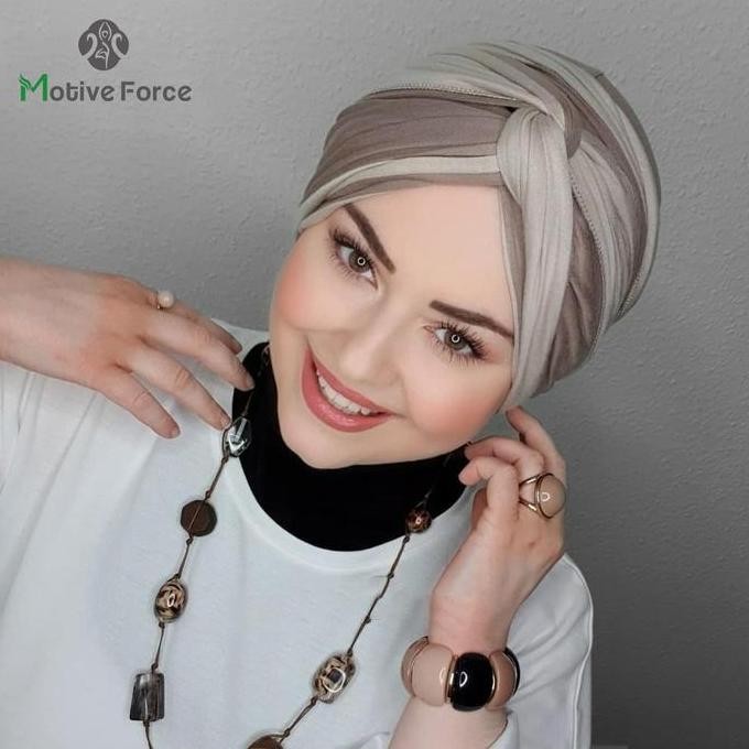 TERLARIS TURBAN INSTAN DEWASA PUM TURBAN SIMPUL DEWASA WANITA HIJAB TURBAN TERBARU ASLI 100% ORIGINA