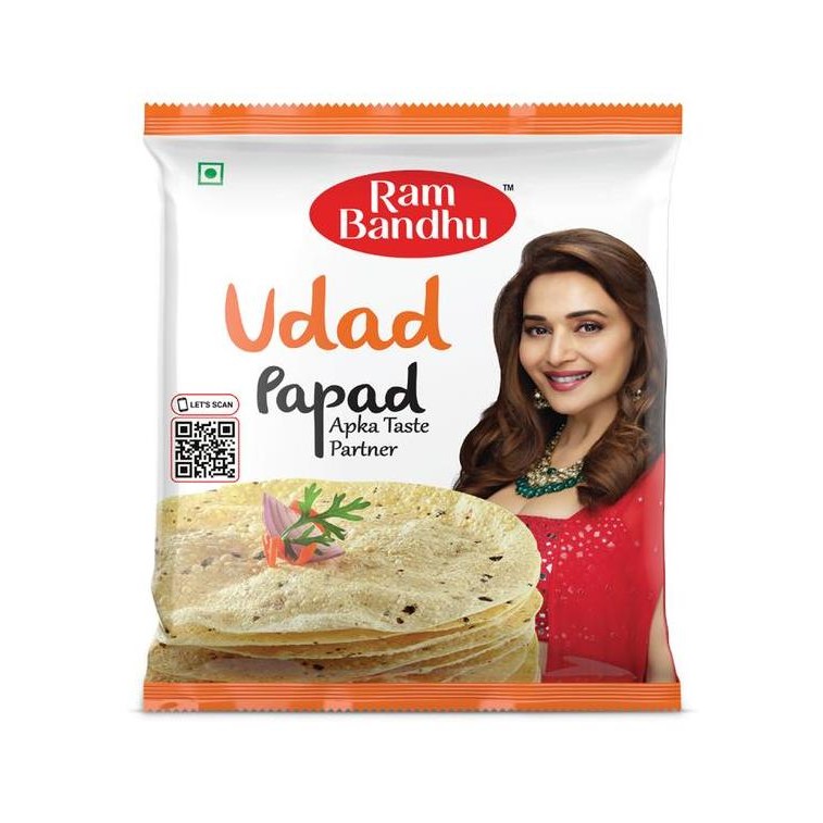 

/////] RAM BANDHU UDAD PAPAD 200 GM