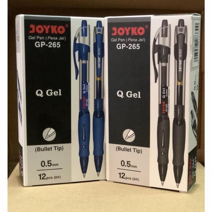 

PULPEN GEL JOYKO GP-265 0.5 PER LUSIN HTM/BIRU