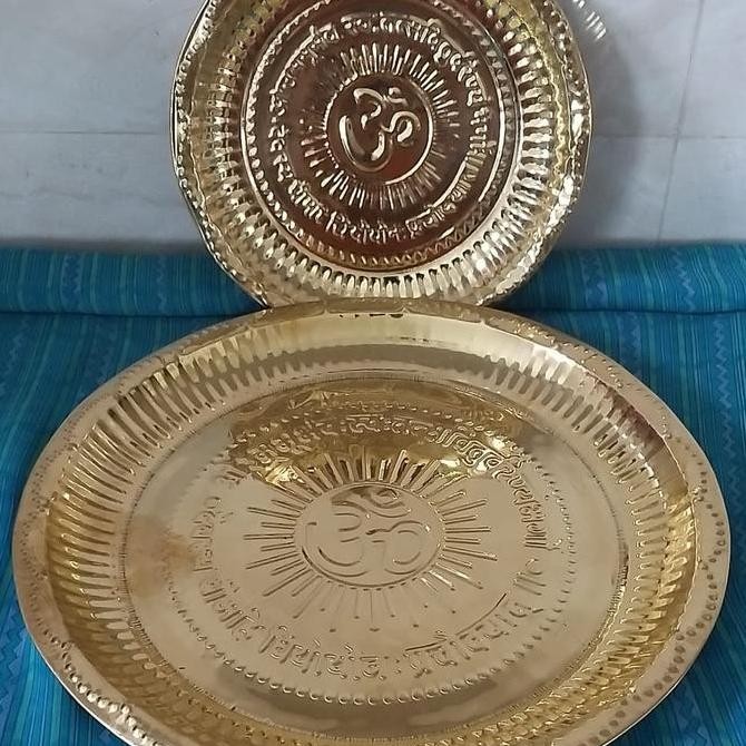 cusss order] talam Pooja kuningan talam india